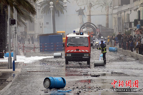 當地交通和供電受到不同程度的影響