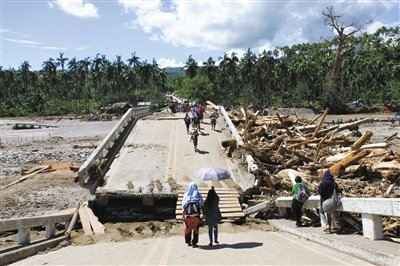 菲律賓459人因臺風遇難 宣布進入“災難狀態”