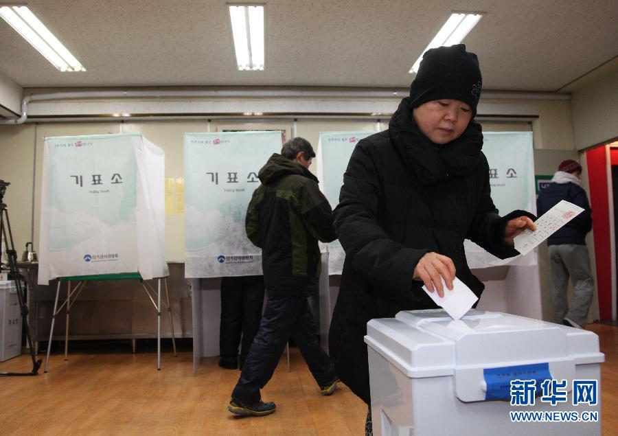 （國際）（1）韓國總統選舉投票開始
