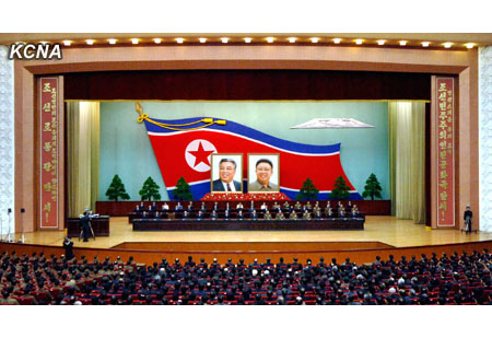 朝鮮紀念憲法頒布40周年稱金正恩繼承業績（圖）
