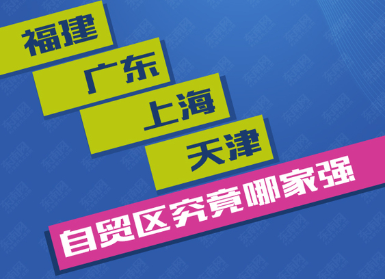 福建、廣東、上海、天津 自貿區究竟哪家強